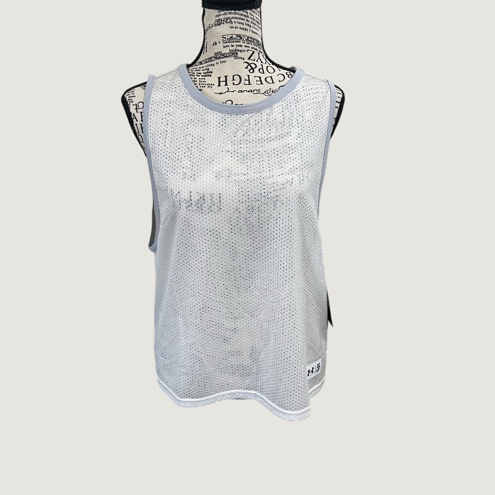 Under‎ Armour playback retro mesh tank sz large